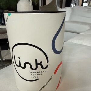 Link Smart Collar with Black and White Design GPS tracking AKC NEW